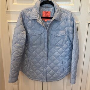 NWOT J.Crew signature puffer jacket shirt size Medium